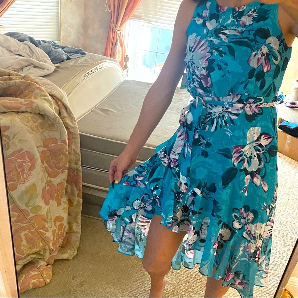 Ruffle flower Dress Size 8P